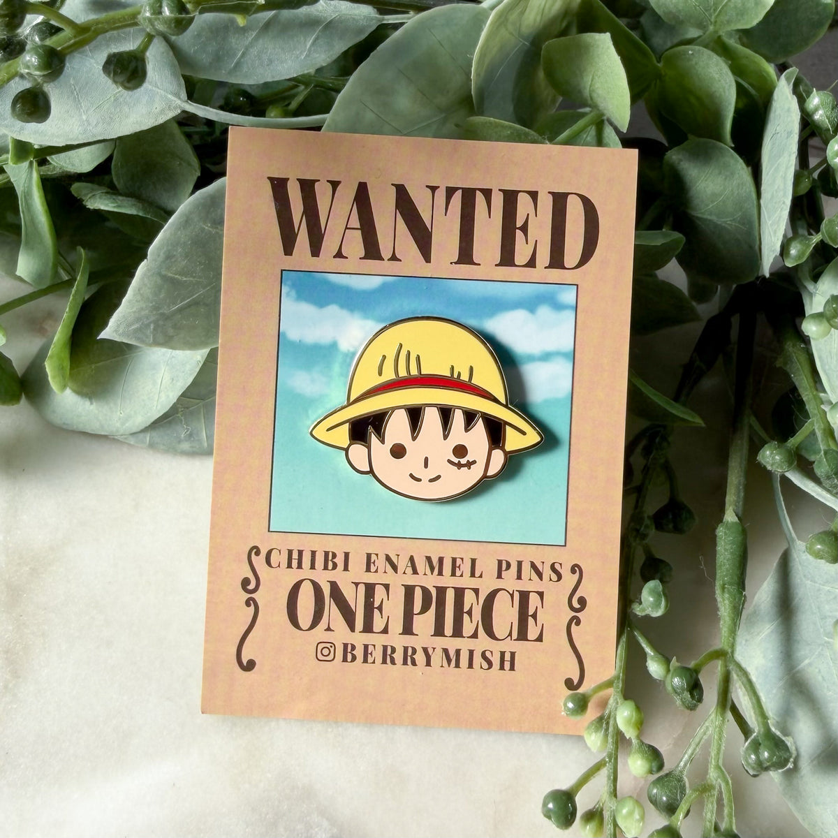 Luffy Chibi Pin