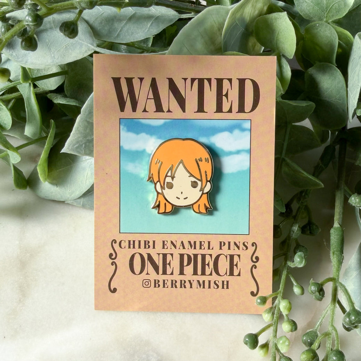Nami Chibi Pin