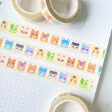 Cubies Bears Washi Tape