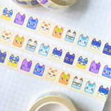Cubies Cats Washi Tape
