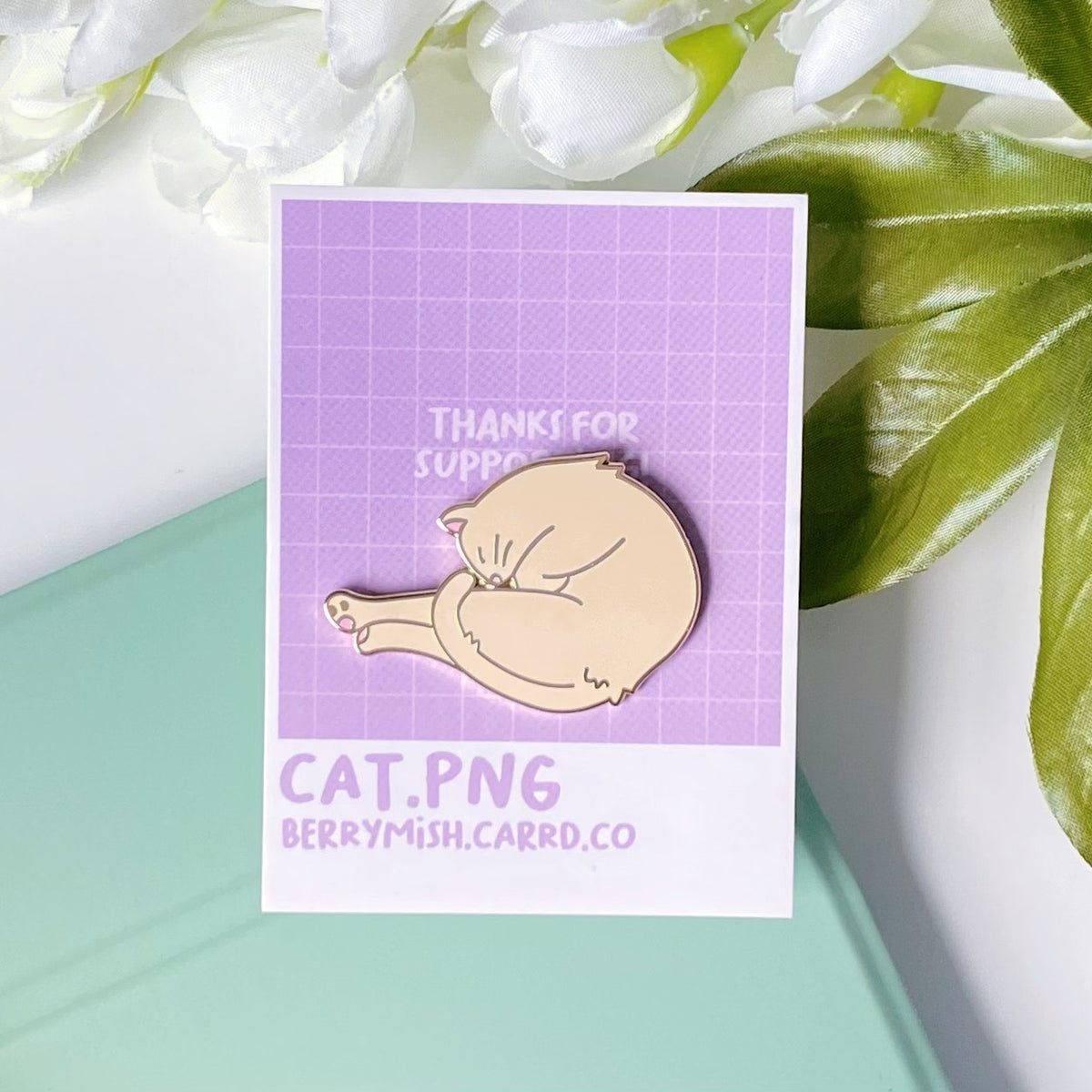 cat.png Cat Cutlet Pin