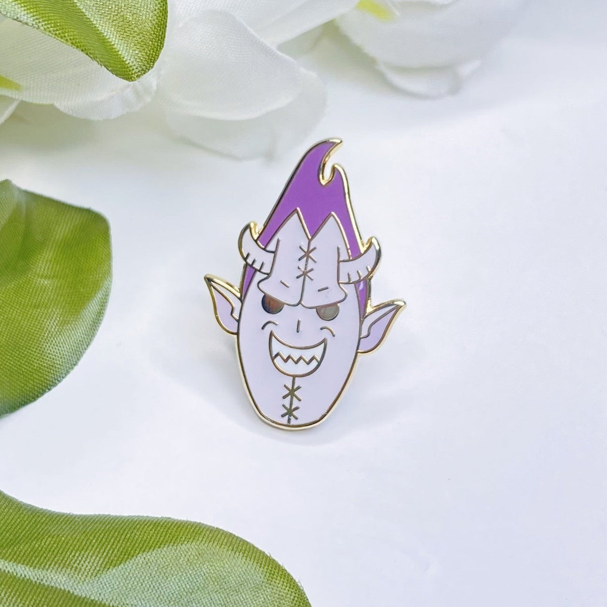 Gecko Moria Chibi Pin