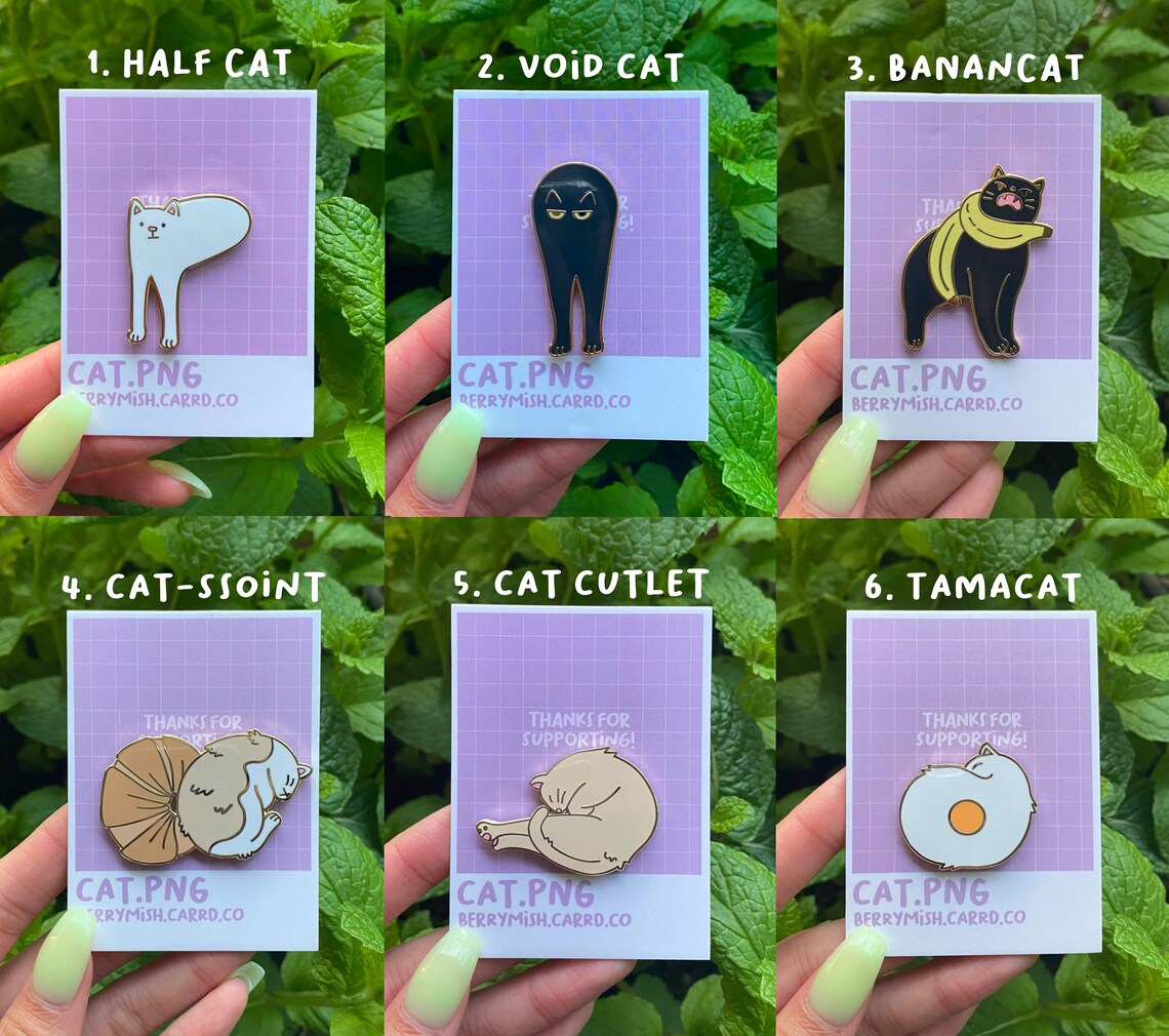 cat.png Cat Cutlet Pin